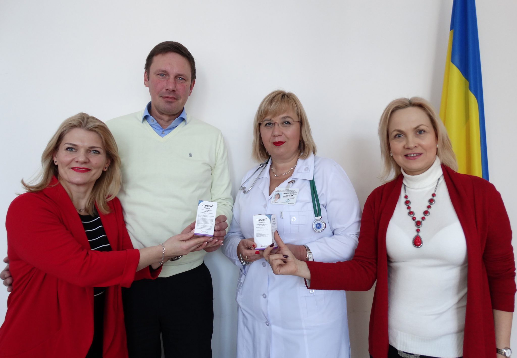 In the framework of the EQUIP project in Kiev hepatitis C was started